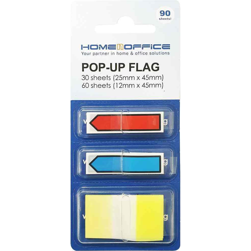 Universal Deluxe Pop-Up Page Flags - 1 X 1.75 Inch, 5 Colors, 50 Flags Per Dispenser (5 Dispensers)